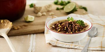 Smoked Beef Brisket and Corn Chowder
