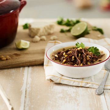 Smoked Beef Brisket and Corn Chowder