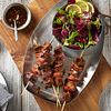 Fig-Balsamic Glazed Beef Kabobs