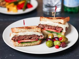 Caprese Smashburger Melts