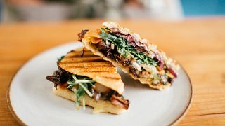 Short Rib and Fontina Panini