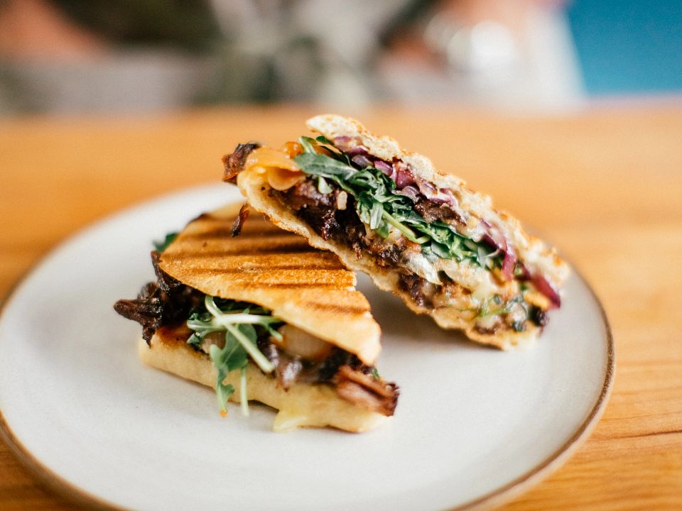 Short Rib and Fontina Panini