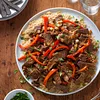 Beef Stir-Fry with Couscous