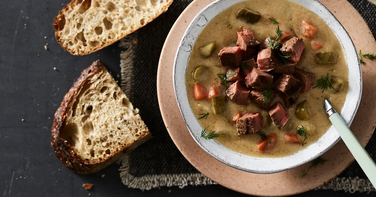 Beefy Dill Pickle Soup | Beef Loving Texans | Beef Loving Texans is your one-stop information center