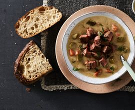 Beefy Dill Pickle Soup