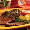 Grilled Skirt Steak with Creamy Citrus Sauce