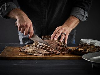 Smoked Herb Rib Roast