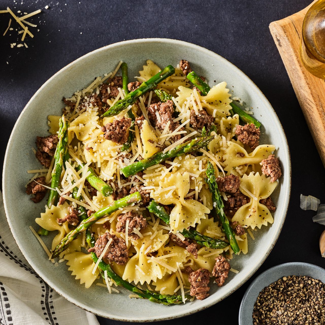 Beef & Asparagus Toss