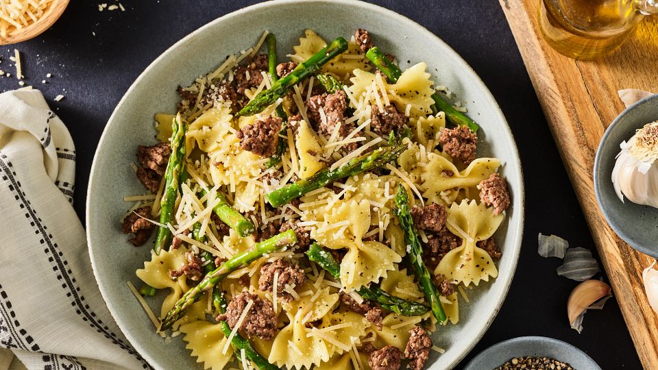 Beef & Asparagus Toss