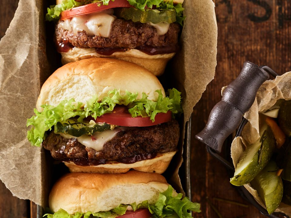 Spicy Cheeseburger Sliders