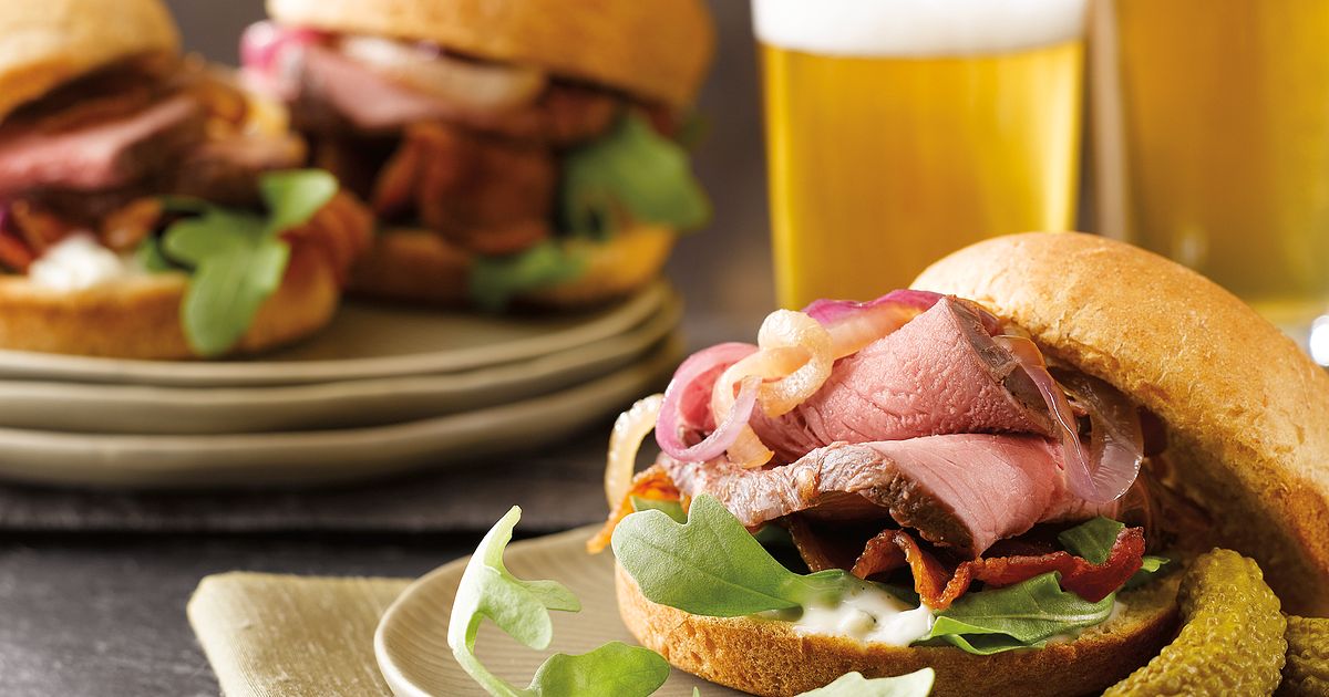 Roast Beef Bistro Sliders | Beef Loving Texans | Beef Loving Texans is your one-stop information cen