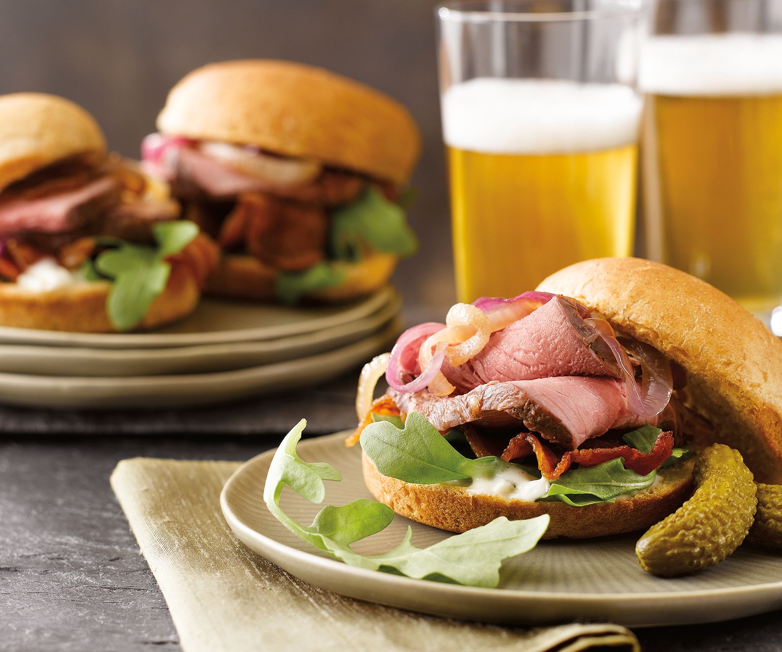 Roast Beef Bistro Sliders