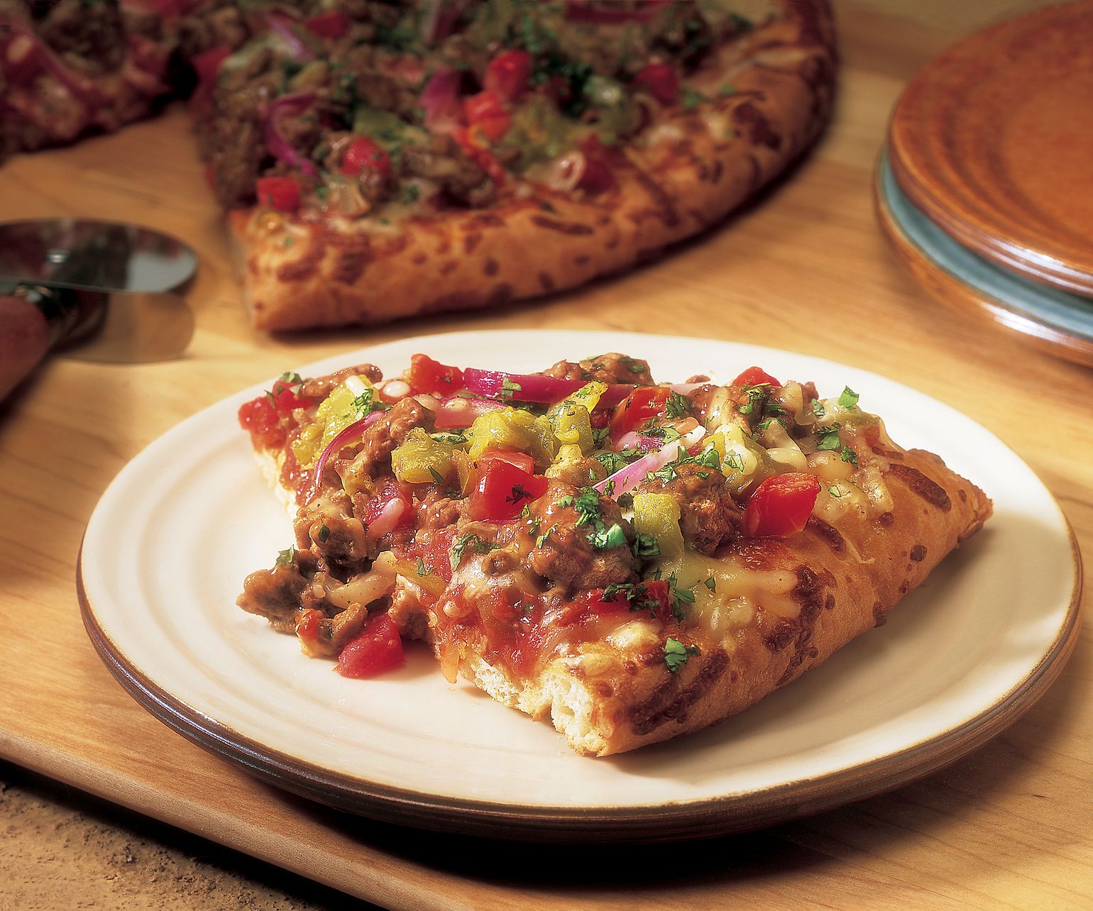 Southwest Beef & Chile Pizza
