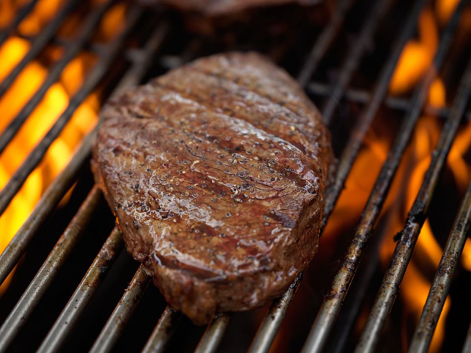 Top Sirloin Steaks on the Grill