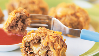 Taco Beef Nuggets with Tejano Dipping Sauce