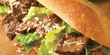 Caesar Steak Sandwiches