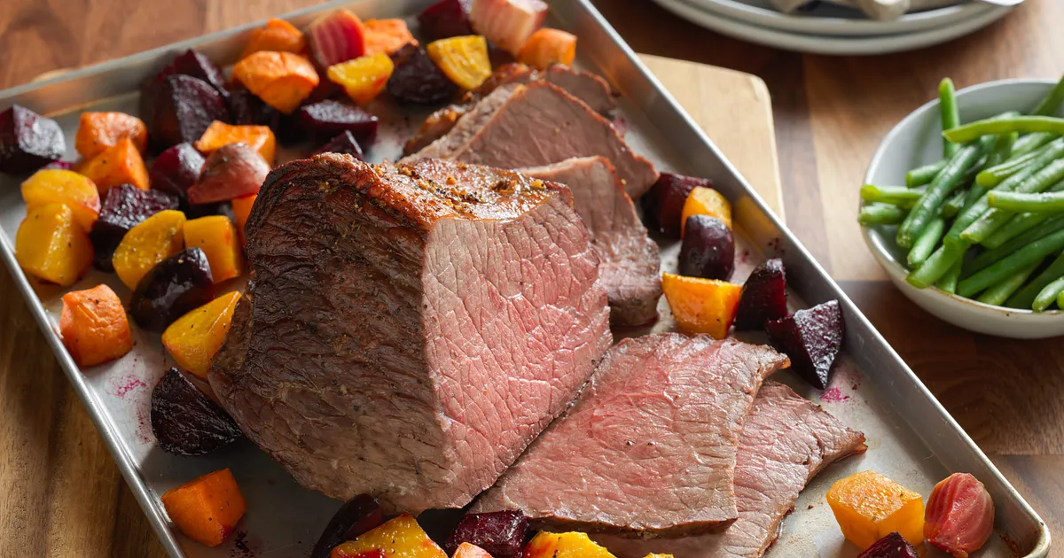 One Pan Beef Roast with Root Vegetables | Beef Loving Texans | Beef Loving Texans is your one-stop i