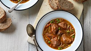 Slow Cooker Beef Pot Roast Soup