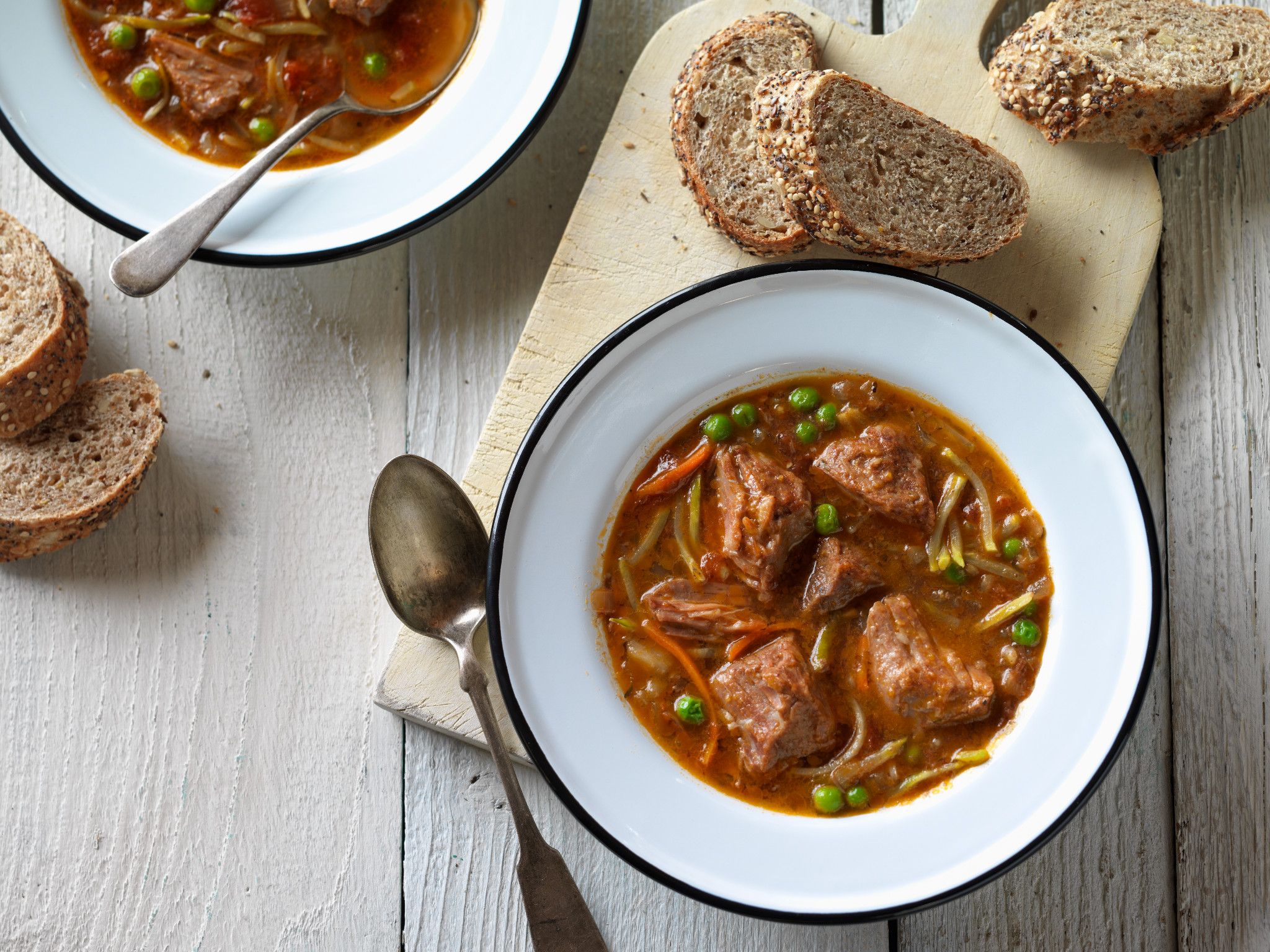 Slow-Cooker Beef Pot Roast Soup