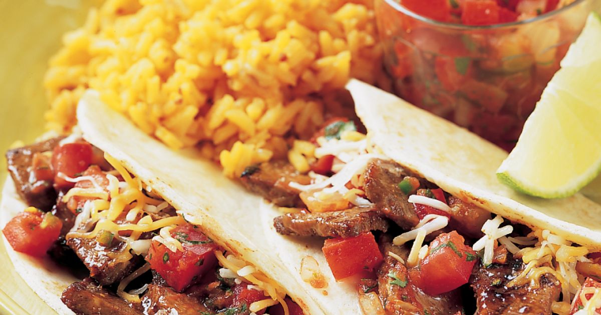 Steak Street Tacos with Spicy Pico De Gallo | Beef Loving Texans | Beef Loving Texans is your one-st