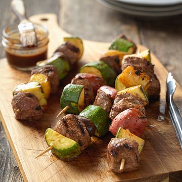 Beef Steak & Potato Kabobs