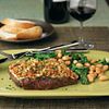 Porcini-Dusted Steaks with Horseradish Crust