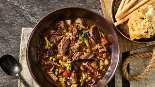 Slow Cooker Pot Roast Soup