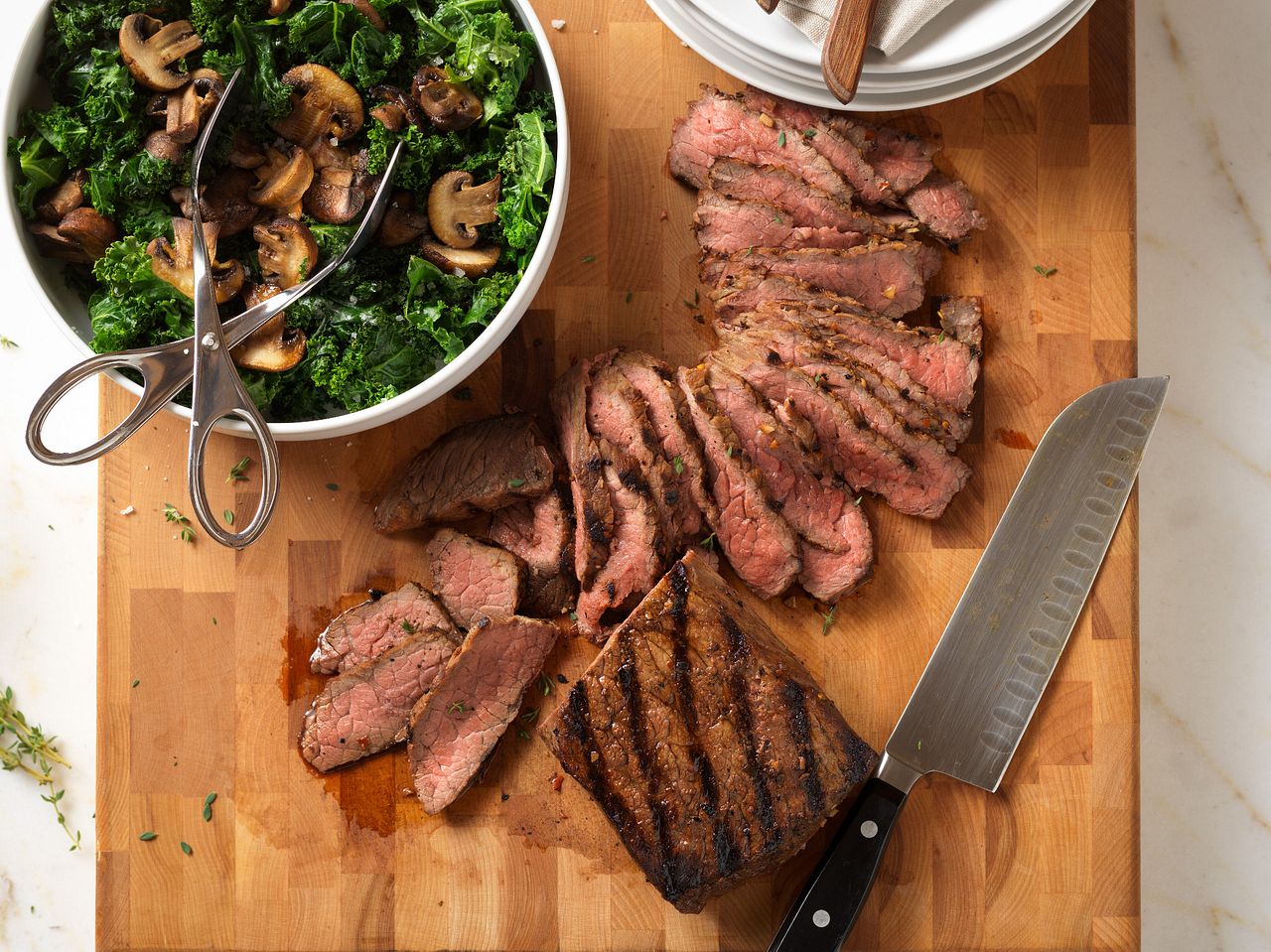 Red Wine Herb-Marinated Beef Steak