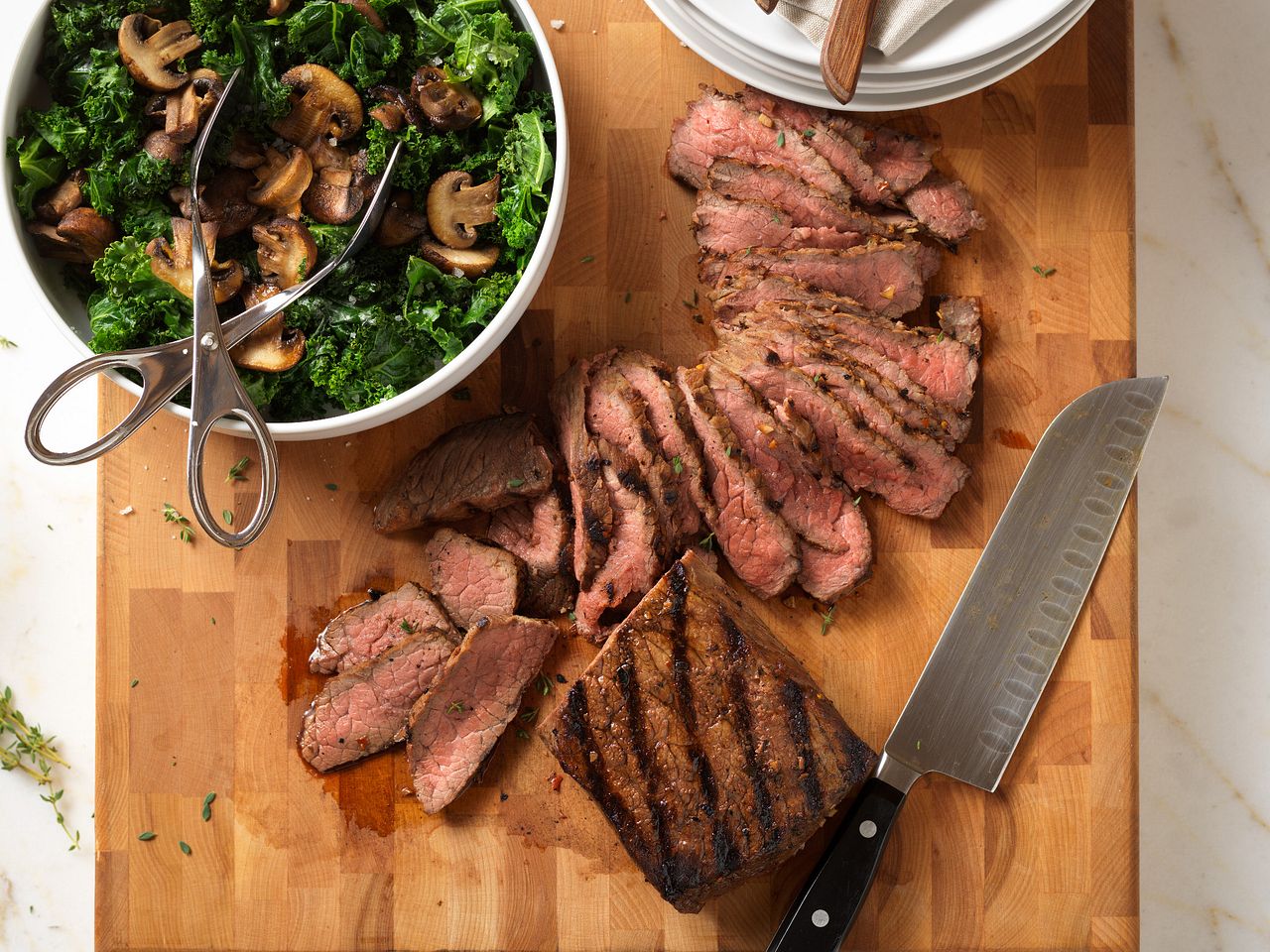 Red Wine Herb-Marinated Beef Steak