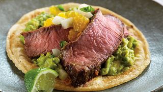 Mini Beef Tacos with Citrus Salsa