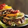 Shredded Beef and Blue Cheese Quesadillas