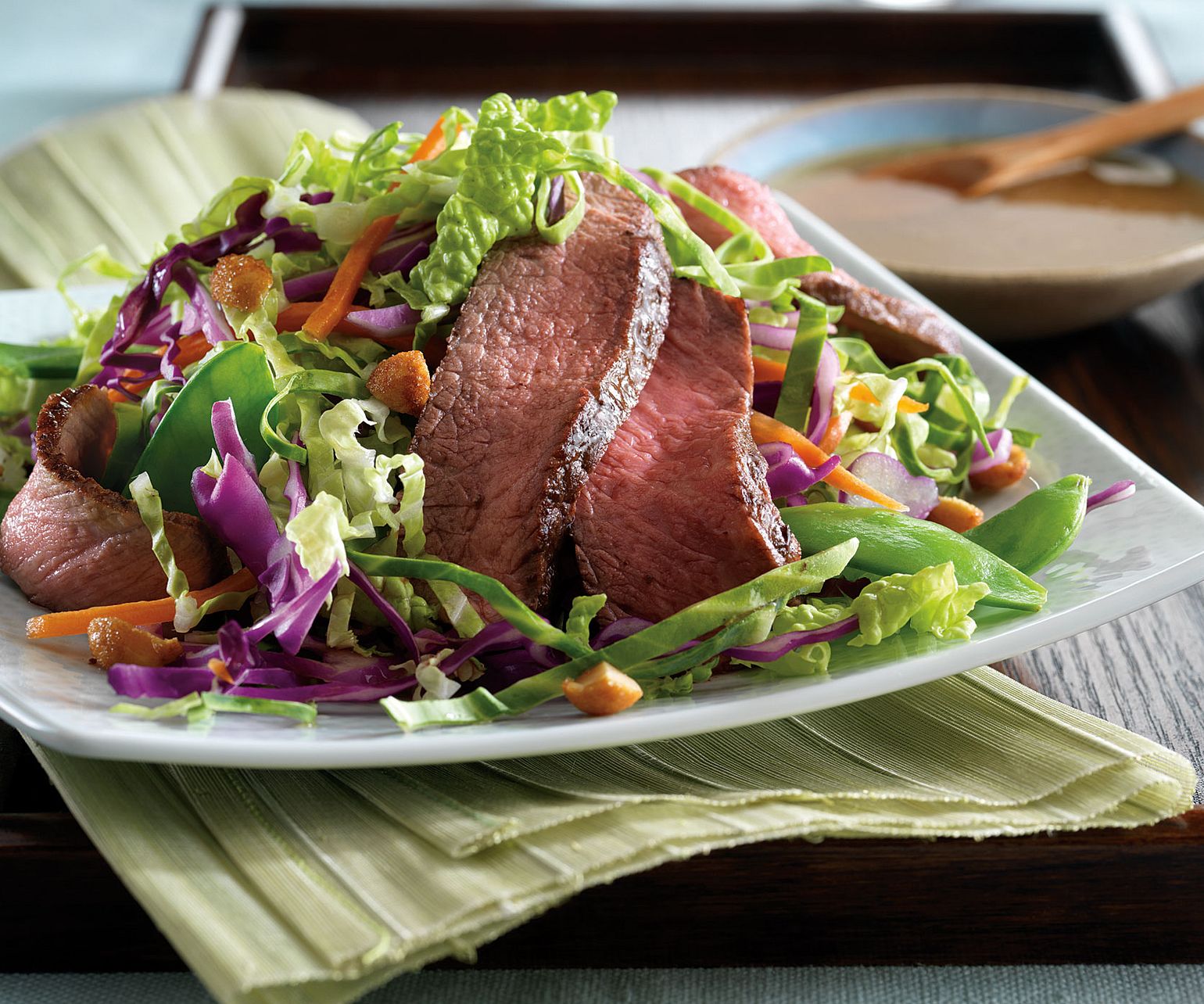 East Meets West Steak Salad