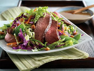 East Meets West Steak Salad