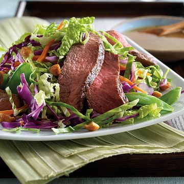 East Meets West Steak Salad