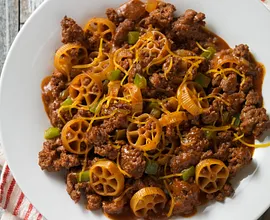 Chuckwagon Beef & Pasta Skillet