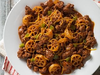 Chuckwagon Beef & Pasta Skillet