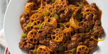 Chuckwagon Beef & Pasta Skillet