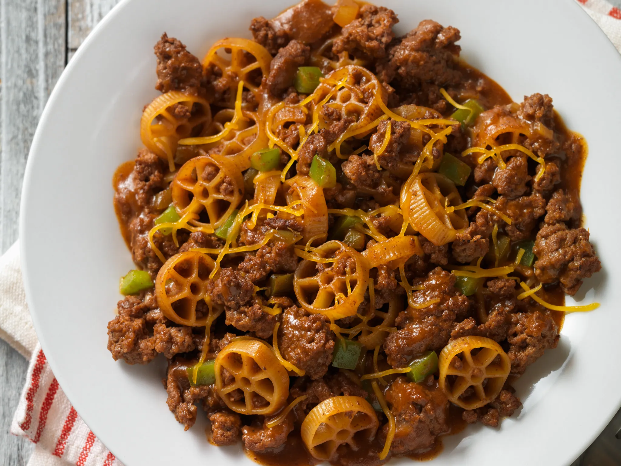 Chuckwagon Beef & Pasta Skillet