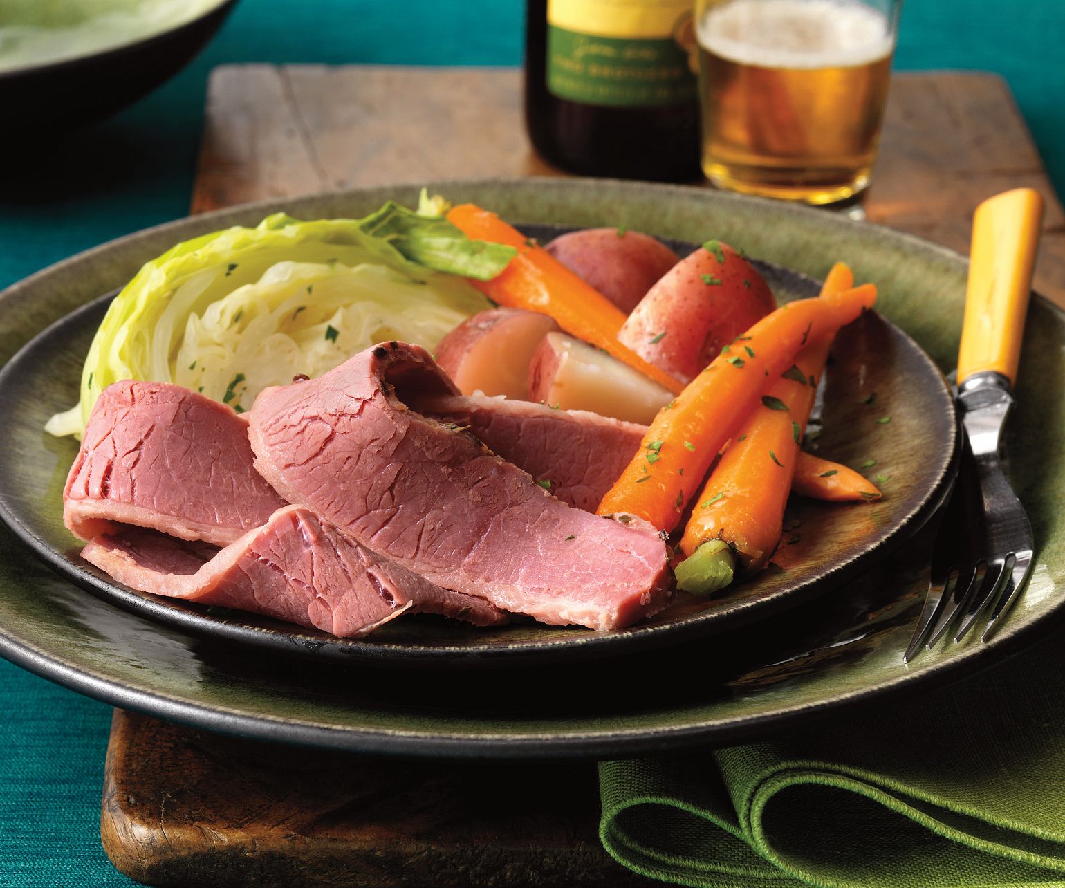 Corned Beef with Red Currant-Mustard Sauce