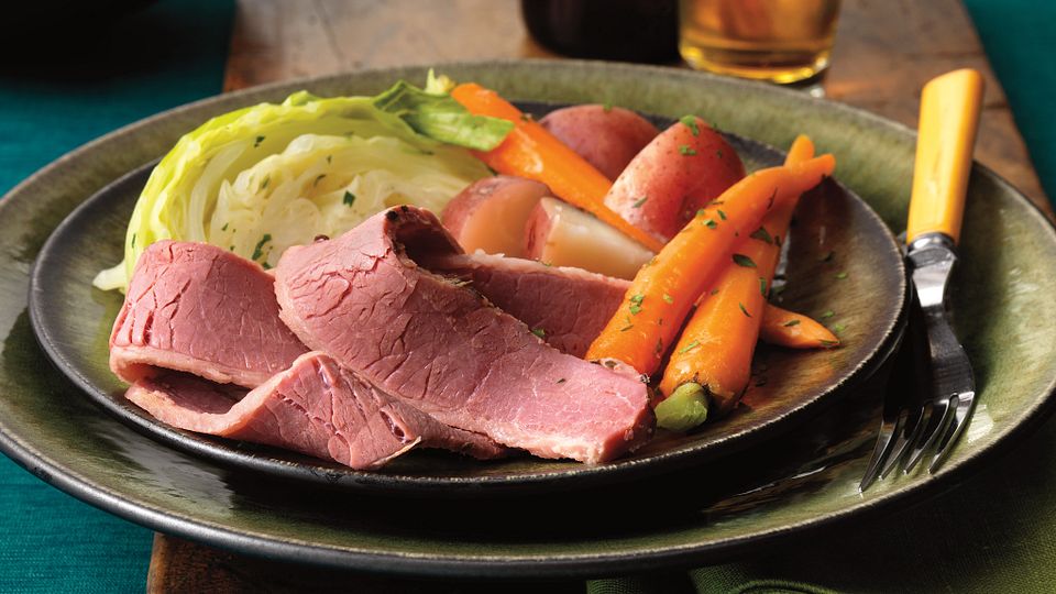 Corned Beef with Red Currant-Mustard Sauce