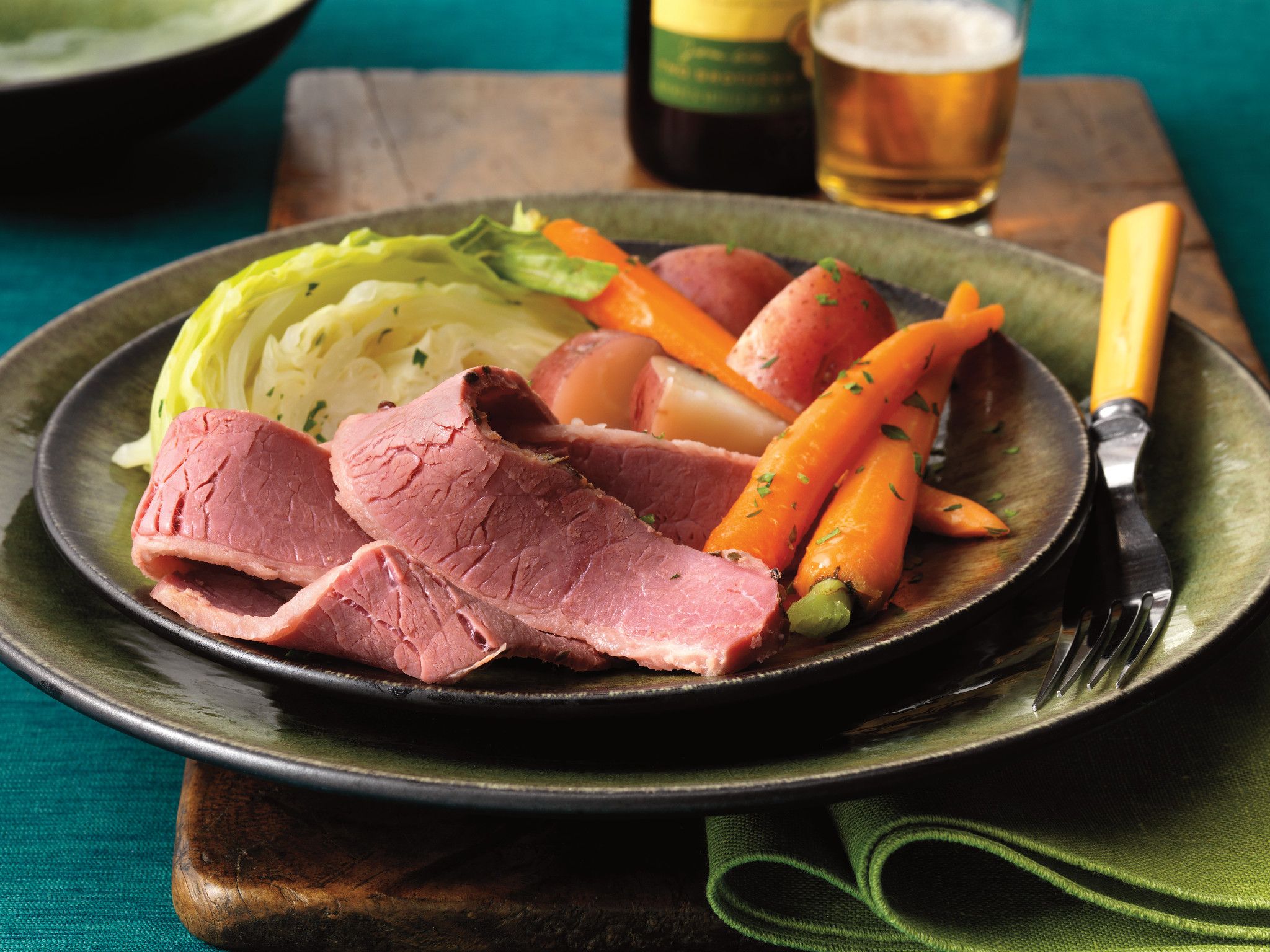 Corned Beef with Red Currant-Mustard Sauce