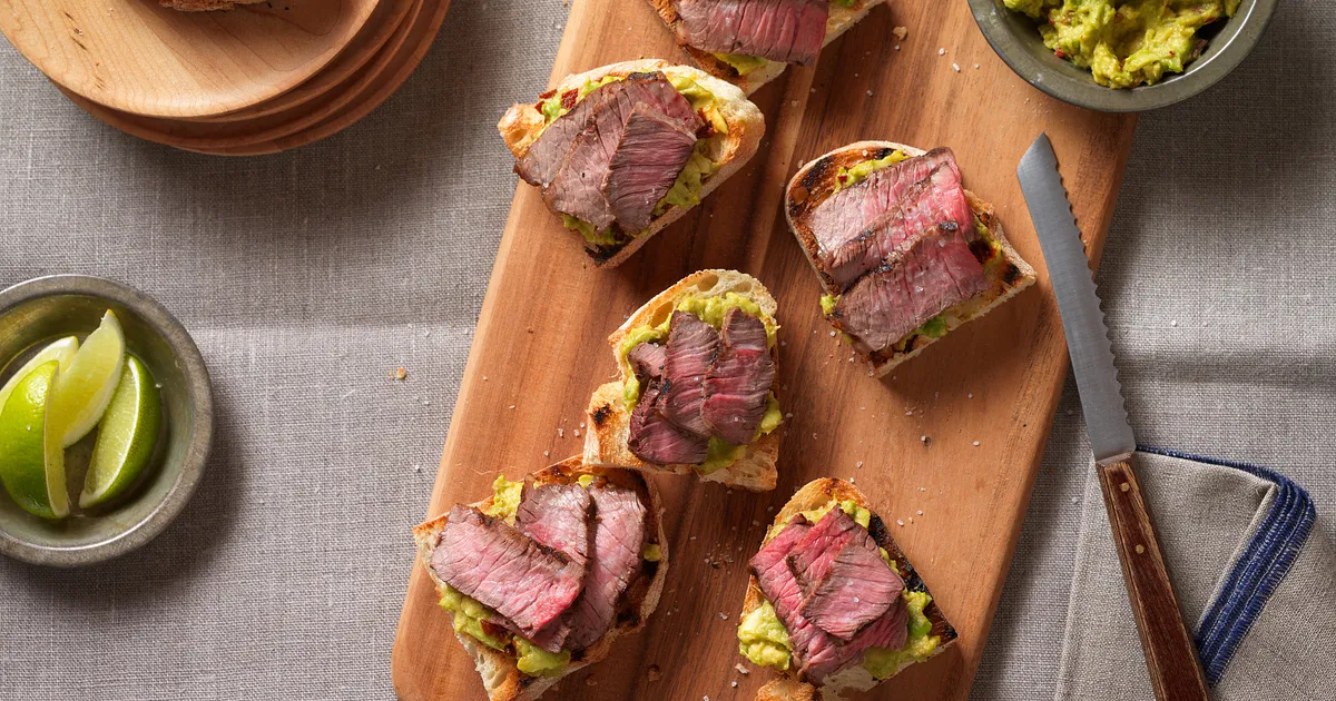 Asian Steak &amp; Avocado Appetizer | Beef Loving Texans | Beef Loving Texans is your one-stop information center for beef recipes, cooking techniques and real life stories. Lean more about beef today. Brought to you by the Texas Beef Council.