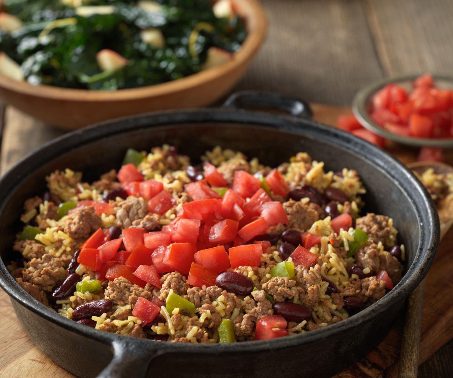 Beef with Red Beans and Rice