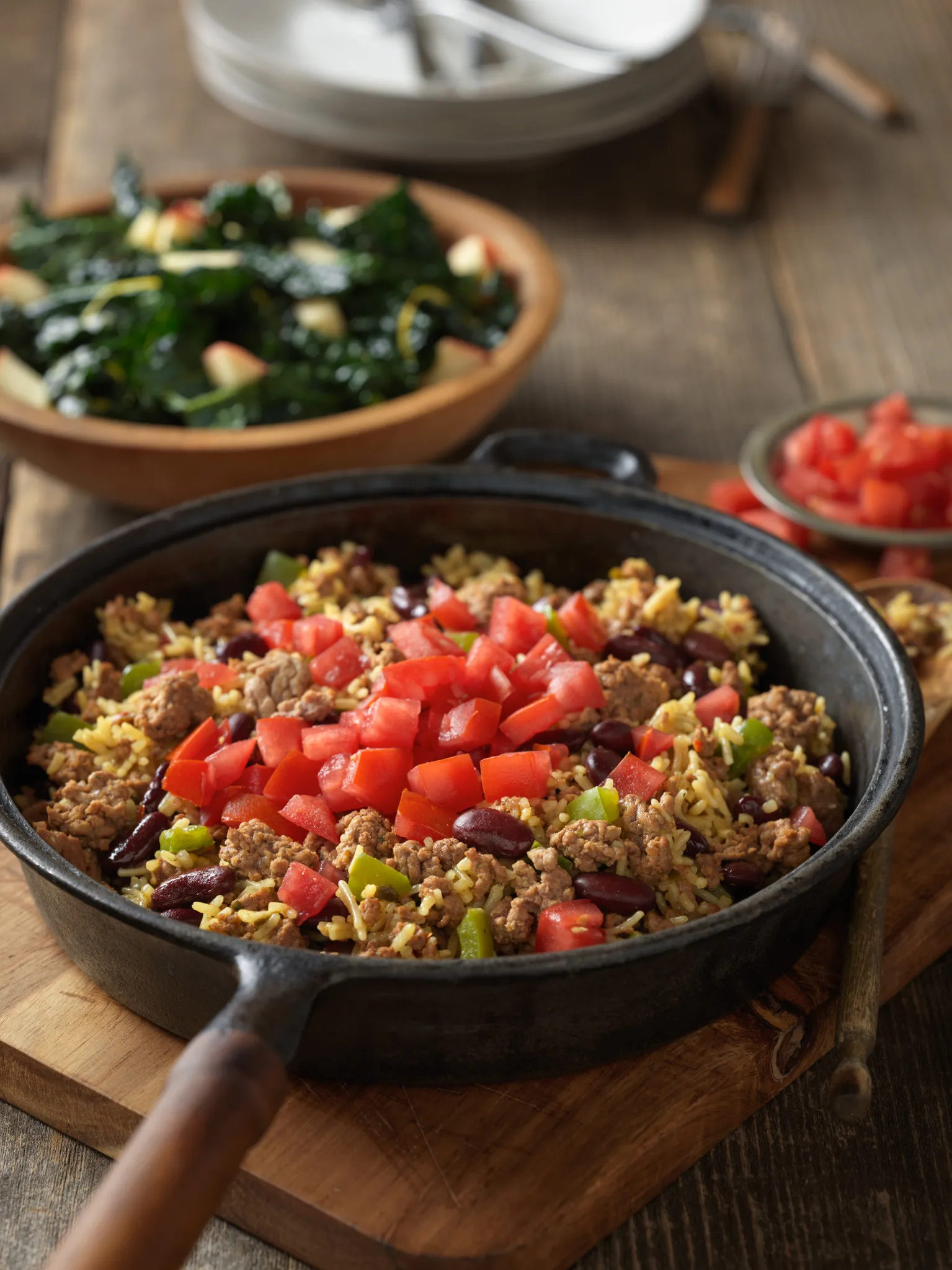 Beef with Red Beans and Rice