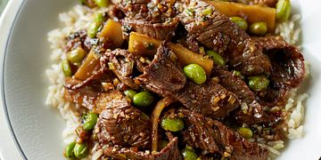 Mongolian Firepot Beef Bowl