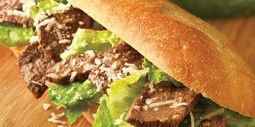 Caesar Steak Sandwiches