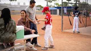 baseball family