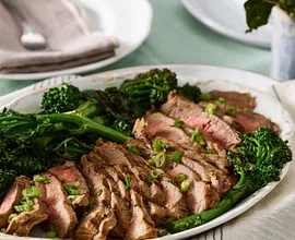 Plum-Marinated Steak