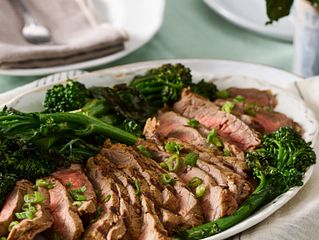 Plum-Marinated Steak
