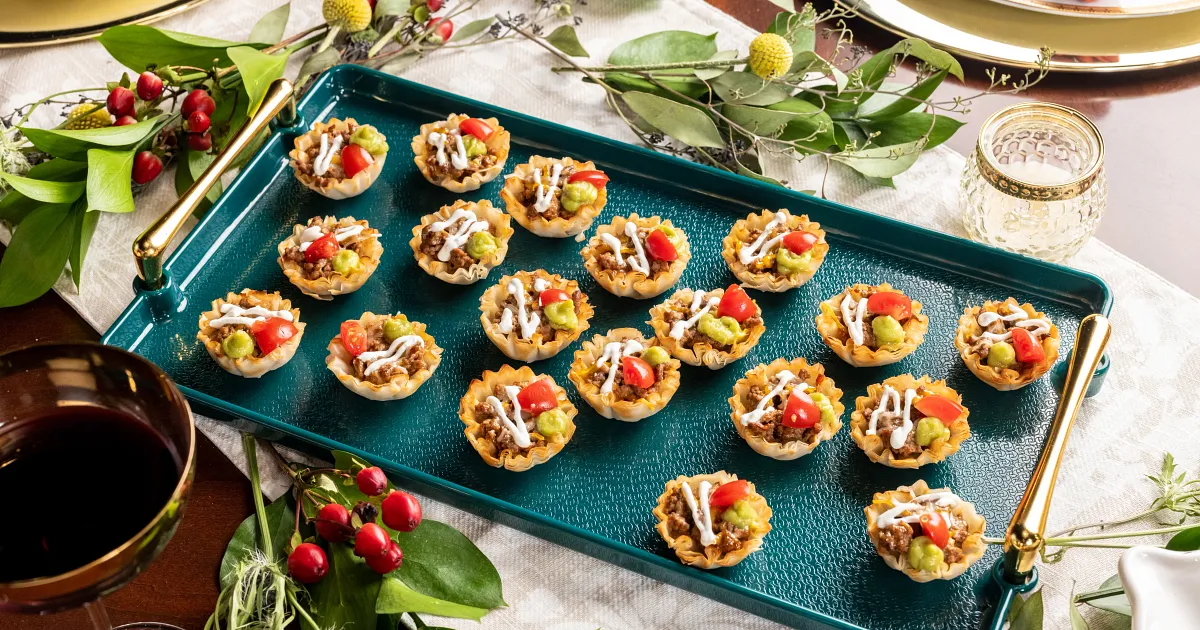 Tiny Taco Beef Tarts | Beef Loving Texans | Beef Loving Texans is your one-stop information center f